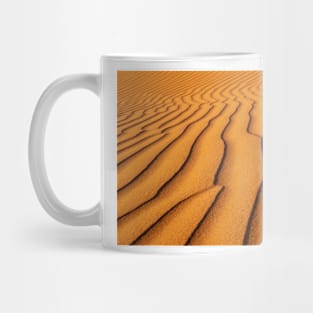 Orange sand pattern. Mug